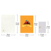 Harvest Wishes Thanksgiving 3D Pop Up Greeting Card