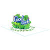 Petals of Positivity Good Luck 3D Pop Up Greeting Card