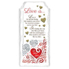 Love Is... Sentimental Handcrafted Ceramic Plaque