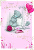 Bear At Door With Gifts Someone Very Special Valentine's Day Card