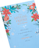 Floral Design Christmas Card