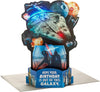 Star Wars Theme Pop Up Birthday Card with Music Out of this Galaxy