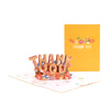Floral Display Joyful 3D Pop Up Thank You Card