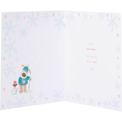 Adorable Boofle Grandad Christmas Card