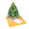Season’s Tree of Light Christmas Pop Up Card