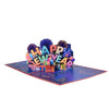 Midnight Magic New Year’s 3D Pop Up Greeting Card