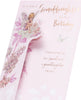Flowers Fairies Design Granddaughter Birthday Card