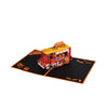Trick-or-Treat Tour Scene 3D Pop Up Halloween Card