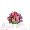 Heartfelt Blooms Elegant Floral Pop-Up Greeting Card - Mother's Day Anniversary Birthday
