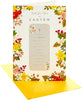 Flowers Design Just For You Easter Card