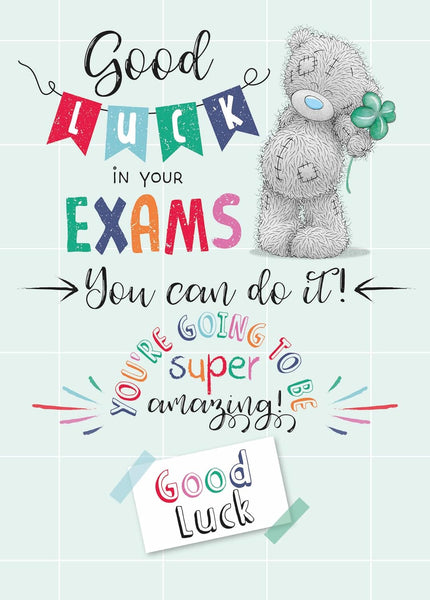 Bee Pun Card: Good Luck, Exam Motivation - UK - View #11