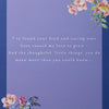 Pink Traditional Floral Design with Heartfelt Verse Wife Birthday Card