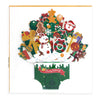 Holiday Magic Christmas Cheer Pop Up Card