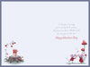 Mice Dancing Under Mushroom Someone Special Valentine's Day Card