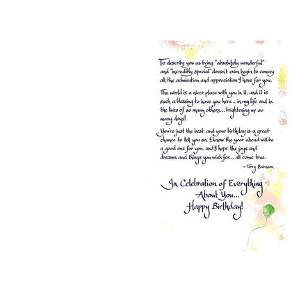 Happy Birthday Appreciated Sentimental Verses Keepsake Greeting Card