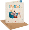 Boofle Reading Newspaper Grandad Birthday Card