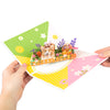 Bloom & Bark Corgi in Bunny Ears 3D Pop Up Easter Card