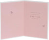 Pack of 6 Birthday Card for Her Friend Floral Heart Design