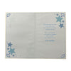 Age 40 Male Silver Stars Birthday Card