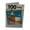 Celebrating a Century in Style Age 100 Male Traditional Design Card