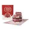 Berry Bliss 3D Birthday Cake Pop Up Card