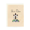 “He Is Risen” Religious Easter Pop Up Card
