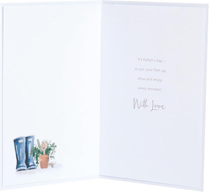 Garden Shelves Design Dad Father's Day Card
