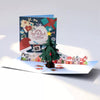 Festive City Glow 3D Pop Up Christmas Card