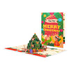 Festive Tree of Joy Christmas & New Year Pop Up Card