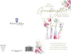 Flowers In Vases Granddaughter Birthday Card