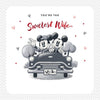 Disney Mickey and Minnie Mouse Sweetest Wife Valentine's Day Card