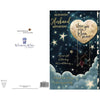 Romantic Night Sky Theme 3D Husband Birthday Card