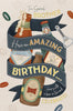 Bottles Of Beer Design Special Brother Birthday Card