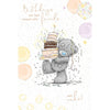 Bear Carrying Cake Birthday Card