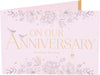 Love Design Anniversary Card with Heartfelt Message