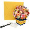 Bloom Box Carnation Fiesta 3D Pop Up Greeting Card