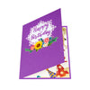 Bloom & Cheer 3D Birthday Basket Pop Up Card