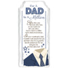 For A Dad In a Million Sentimental Handcrafted Ceramic Plaque