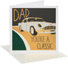 Classic Car Design Dad Father's Day Card