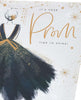 Stunning Dress Design Prom Congratulations Card