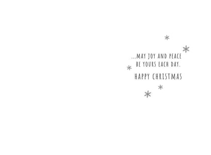 A Blessing Just To Say Religious Christmas Card
