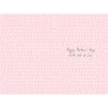 Bear Holding Flowers Softly Drawn Mother's Day Card