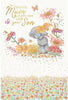 Bear Holding Big Flower To Mum From Your Son Mother's Day Card