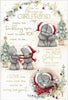 Bears Wearing Christmas Hats Storyboard Amazing Girlfriend Verse Christmas Card