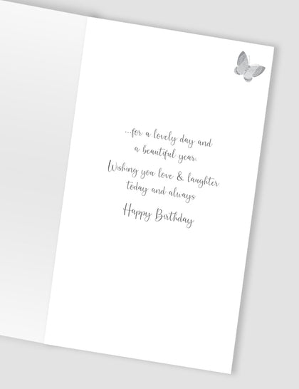 Fluttercakes Hand-Finished Birthday Card
