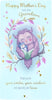 Owls Hugging From Grandson Mother's Day Card