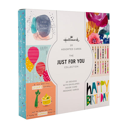 Contemporary Designs Multipack of 20 in 20 Designs Birthday and Blank Cards