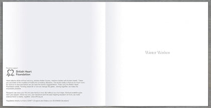 Pack of 8 Highland Cow British Heart Foundation Charity Christmas Cards