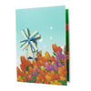 Tulip Breeze 3D Windmill 3D Pop Up Greeting Card