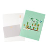 Blooming Haven Botanical 3D Greenhouse Pop Up Card